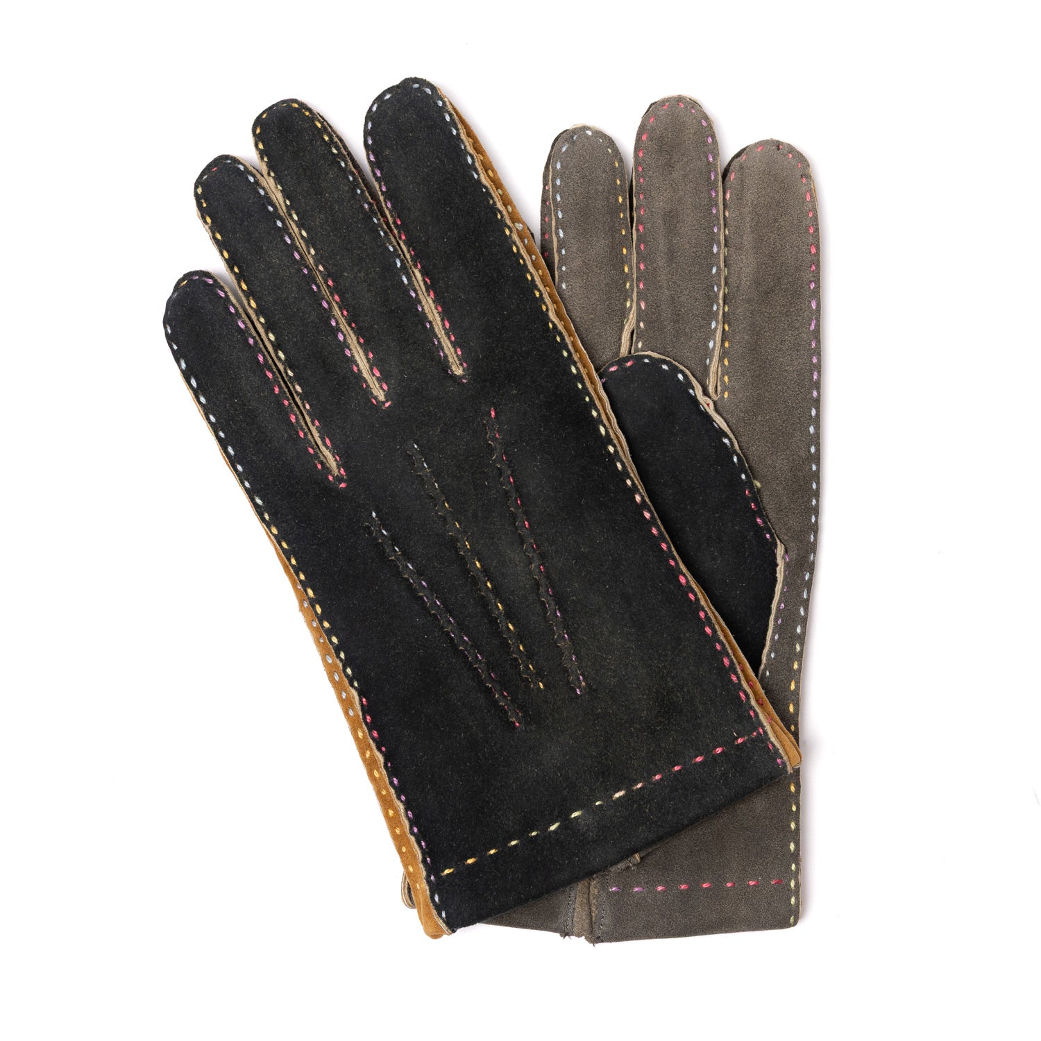 Handschuh "Salzburg" aus Ziegenleder mit Kaschmirfutter - handgenäht